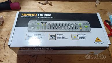 Equalizzatore Behringer MiniFBQ800