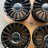 4 cerchi in lega da 16 per fiat 500