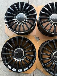 4 cerchi in lega da 16 per fiat 500
