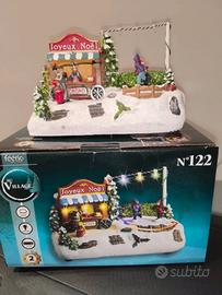Villaggio Natalizio in miniatura 