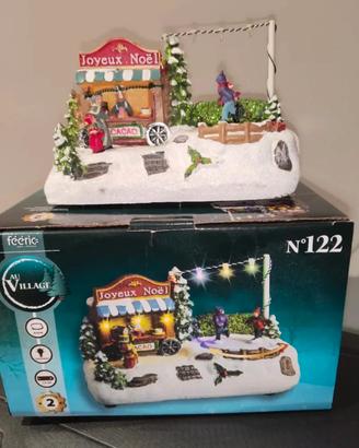 Villaggio Natalizio in miniatura 