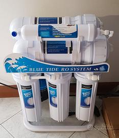 FILTRO ACQUA 5 STADI CON OSMOSI E POMPA ELETTRICA