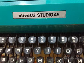 Olivetti studio 45 usata mai come nuova .