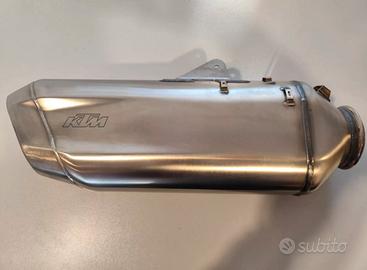 Scarico originale KTM 1290 SAR 2023 marmitta