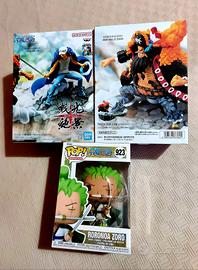 Lotto banpresto funko op one piece 