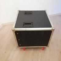 Rack 8U unità professionale flight case