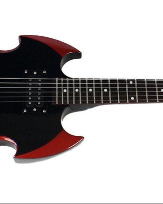Chitarra elettSilvertone PSAP1 Apocalypse KISSrica