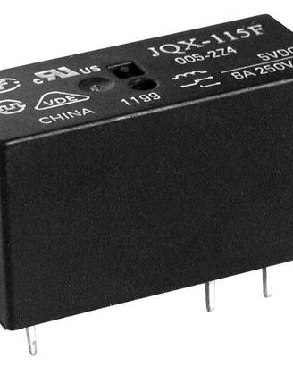 5 RELE' 48V 16A HONGFA JQX-115F-048
