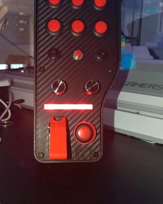 Button Box Simracing con Led Flag + staffa