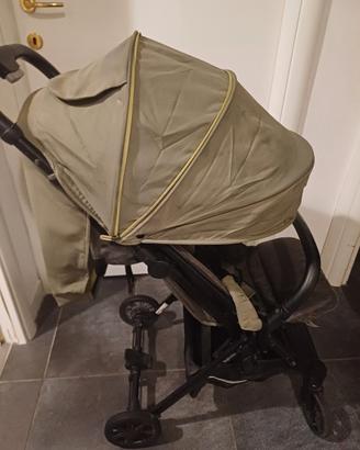 Passeggino Chicco trolley verde