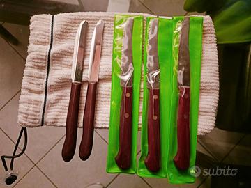 3 coltelli Nabel inox + 2 coltelli Kaimano Inox - Arredamento e Casalinghi  In vendita a Trento