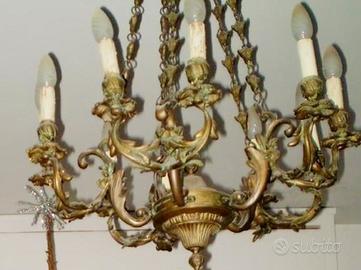 lampadario candelabro da soffitto