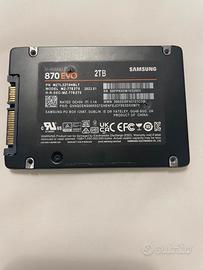 Ssd Samsung Evo 870 da 2Tb