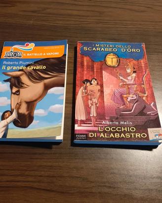 n. 2 libri dai 9 anni