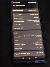 Huawei P60 Pro con cover e vetrino