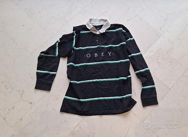 polo uomo maniche lunghe OBEY