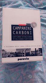 Dizionario  Campanini Carboni latino italiano -