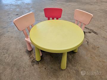 Ikea tavolo bambini Mammut