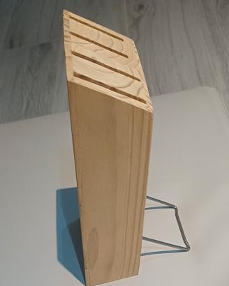 Ceppo porta coltelli