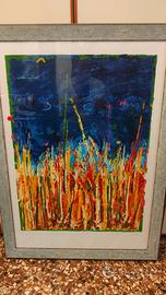 Litografia Mario Schifano