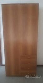 Armadio a 2 ante color faggio