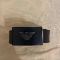 Emporio Armani - Cintura Blu - Tg 90