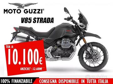Moto Guzzi V85 STRADA - TUA A 10.100€ - COMPLETAME