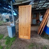 porta in legno di pino 73x214 50€