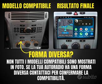 Opel Astra |7" Autoradio android stereo 2 din +Kit