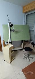 Postazione Disegno Tecnico Vintage