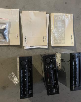 lotto tre autoradio Opel Tigra A Corsa B ecc.