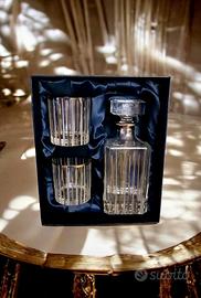 Cofanetto luxury per liquori in cristallo