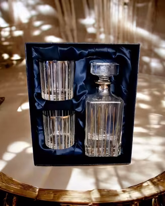 Cofanetto luxury per liquori in cristallo
