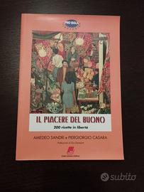 Libro "Il piacere del buono" nuovo