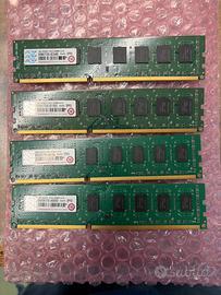 Ram DDR3 1333 4x4Gb transcend 4pz