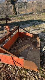 Piattina, cassone terzo punto Trattore