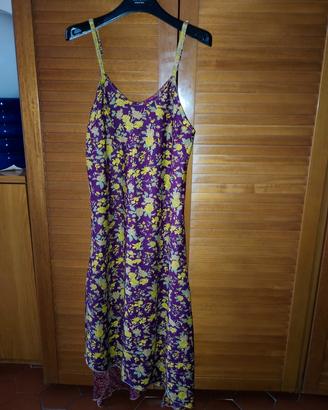 vestito seta bretelle regolabili tg 42/44