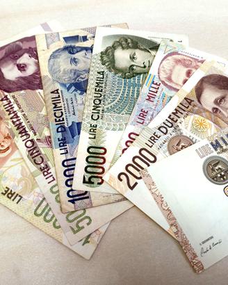 Lotto Banconote Lire Repubblica d'Italia