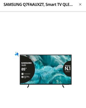 TV SAMSUNG 85 POLLICI QE85Q7FAAUXZT