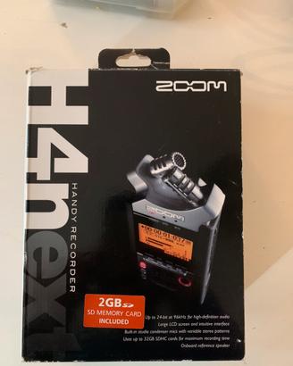 Zoom H4N digital recorder