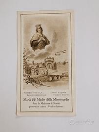 Antico santino Madonna di Rimini