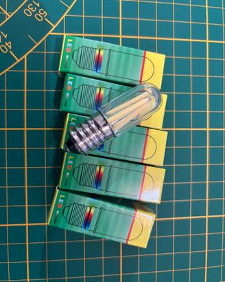 5x mini lampadine led e14 220v 4w