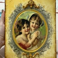 Quadretto decorato a mano Cesaria Arte