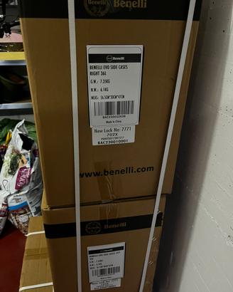 Valigie Benelli EVO ORIGINALI - Nuove - TRK