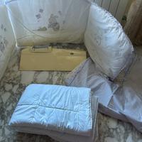 Paracolpi Chicco con piumone e copripiumone