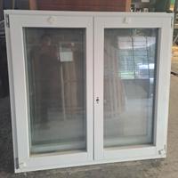 N. 02 FINESTRE LEGNO E ALLUMINIO NUOVE