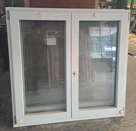 N. 02 FINESTRE LEGNO E ALLUMINIO NUOVE