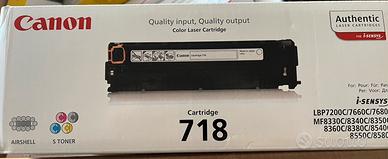 Toner canon 718