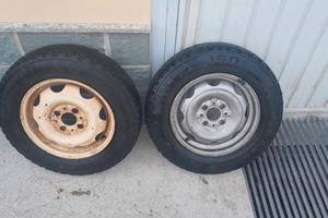 ruote cerchi panda 4x4