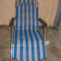 SEDIA SDRAIO PIEGHEVOLE IN RETINA TRSPIRANTE